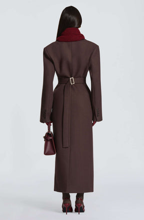 Jeanie Scarf - Burgundy Ryvelle