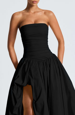 Jillian Maxi Dress - Black Ryvelle