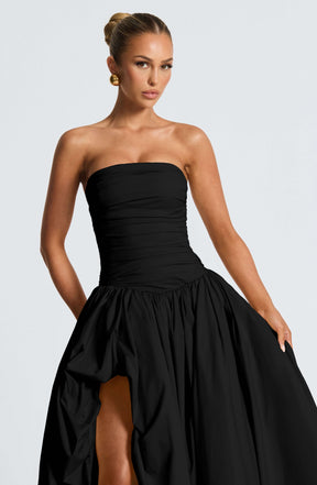 Jillian Maxi Dress - Black Ryvelle