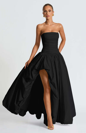 Jillian Maxi Dress - Black Ryvelle