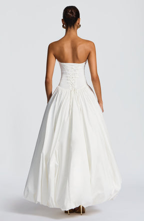 Jillian Maxi Dress - Ivory Ryvelle