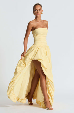 Jillian Maxi Dress - Lemon Ryvelle