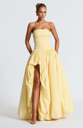 Jillian Maxi Dress - Lemon Ryvelle