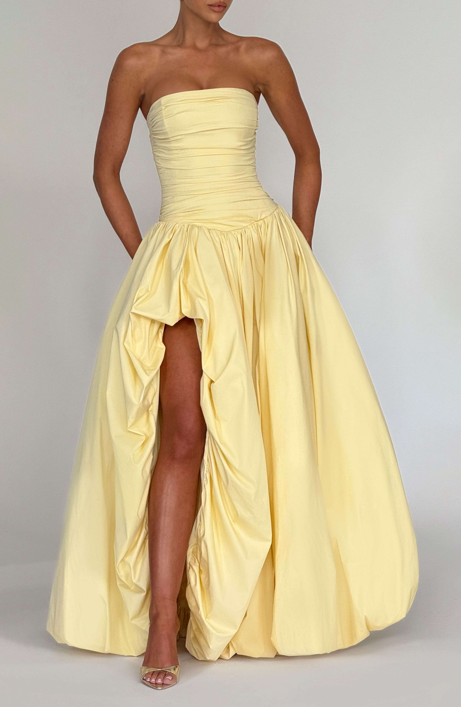 Jillian Maxi Dress - Lemon Ryvelle