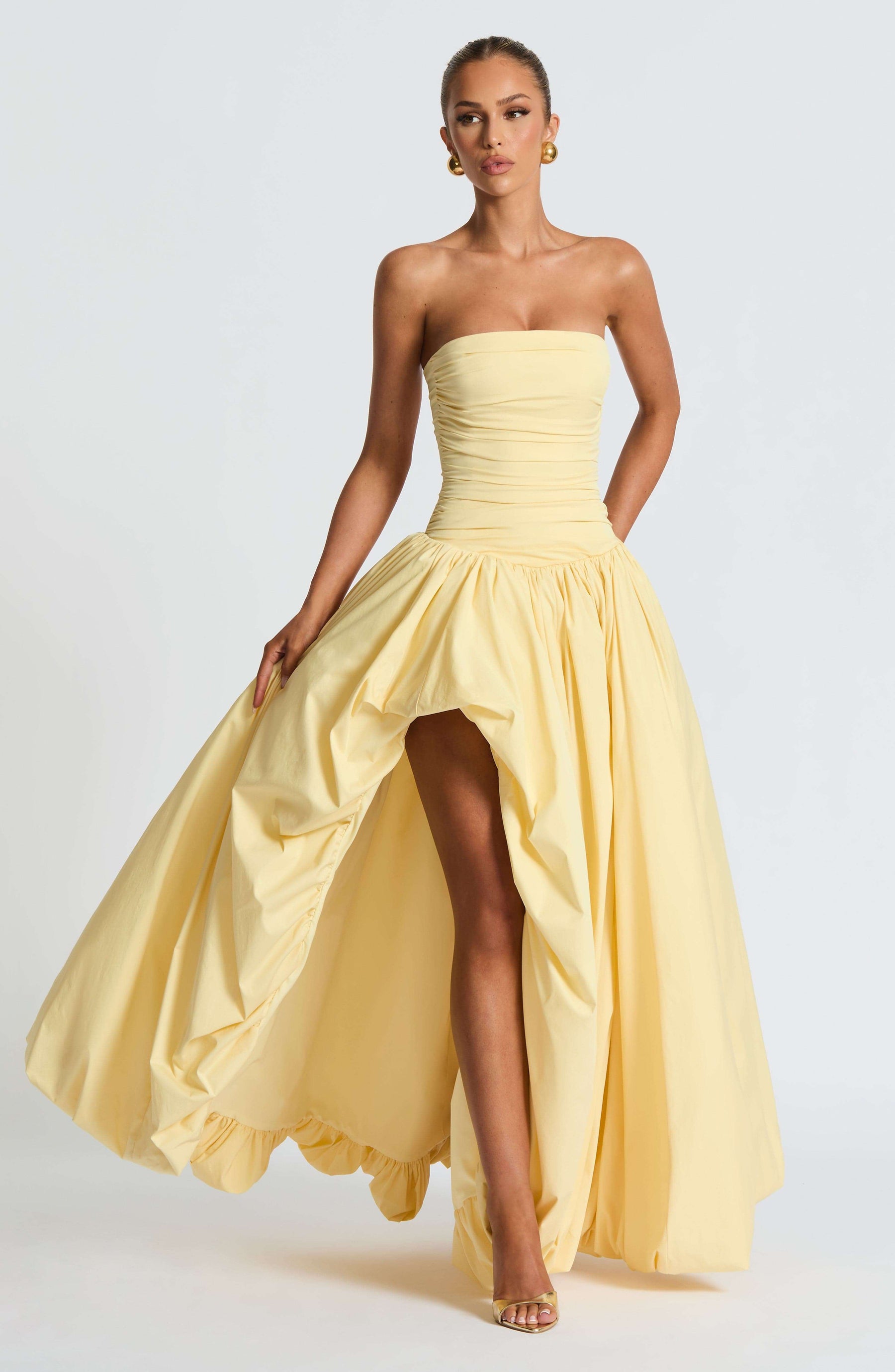 Jillian Maxi Dress - Lemon Ryvelle