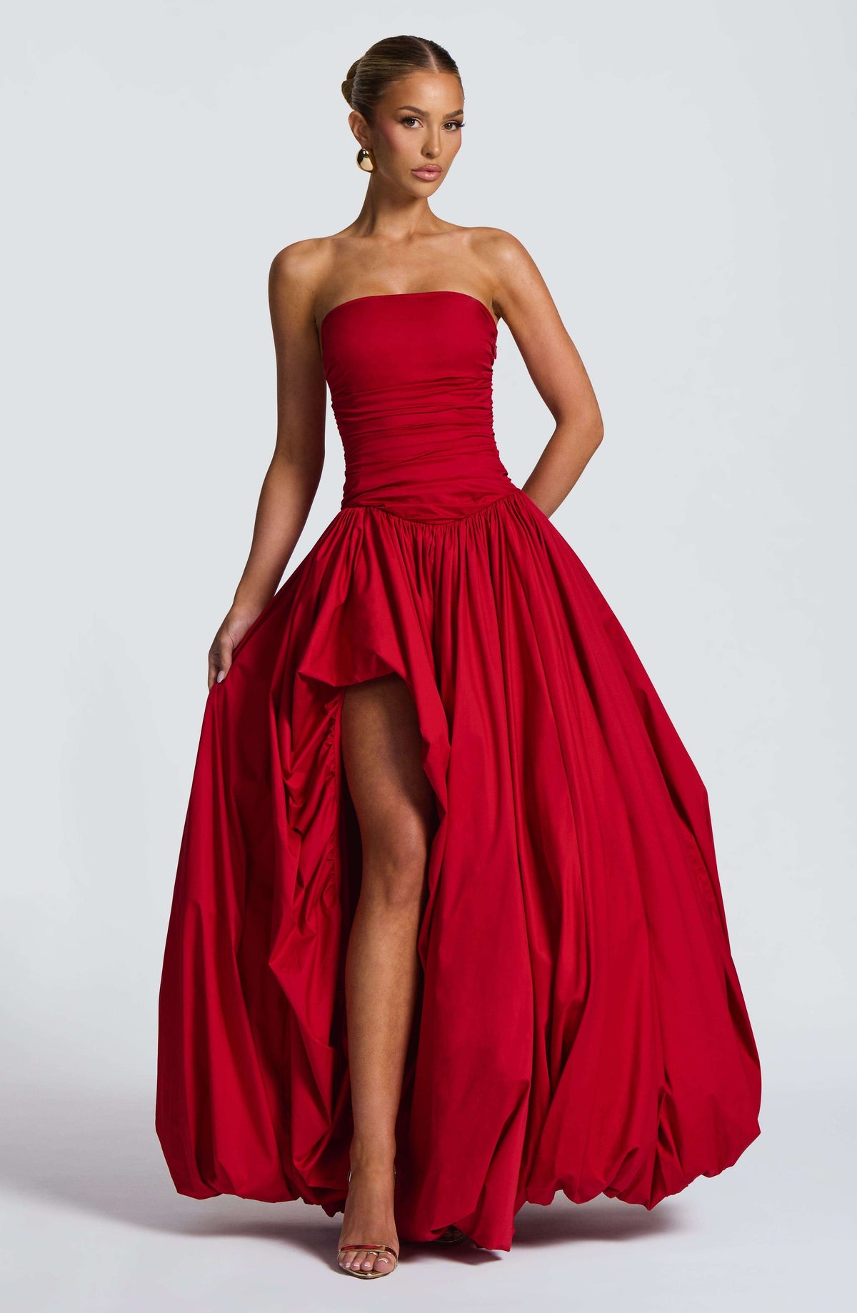 Jillian Maxi Dress - Red Ryvelle