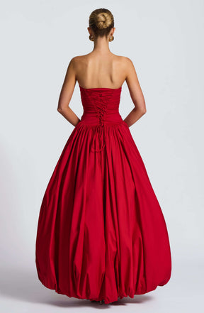 Jillian Maxi Dress - Red Ryvelle