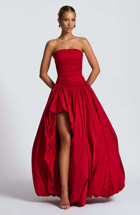 Jillian Maxi Dress - Red Ryvelle