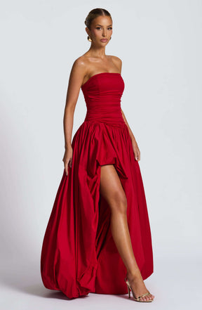 Jillian Maxi Dress - Red Ryvelle