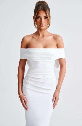 Joanna Maxi Dress - Ivory Ryvelle