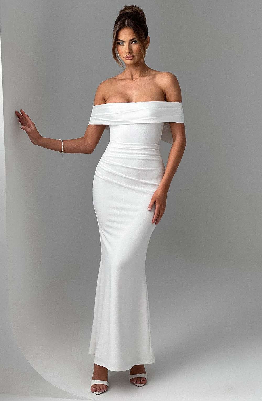 Joanna Maxi Dress - Ivory Ryvelle