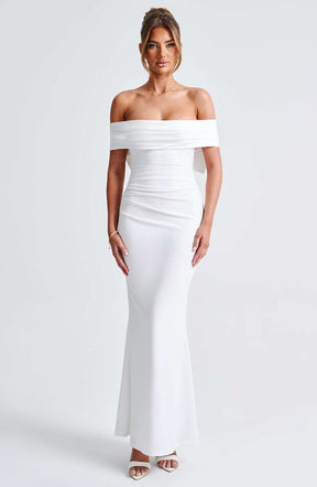 Joanna Maxi Dress - Ivory Ryvelle
