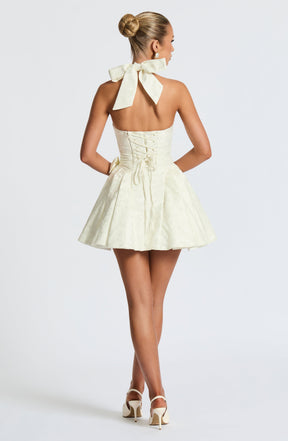 Jocelyn Mini Dress - Ivory Ryvelle