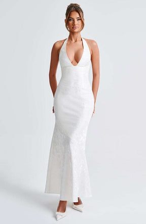 Josephine Maxi Dress - Ivory Ryvelle