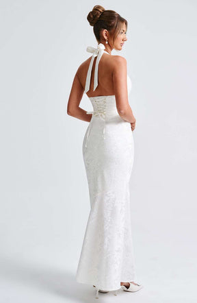 Josephine Maxi Dress - Ivory Ryvelle
