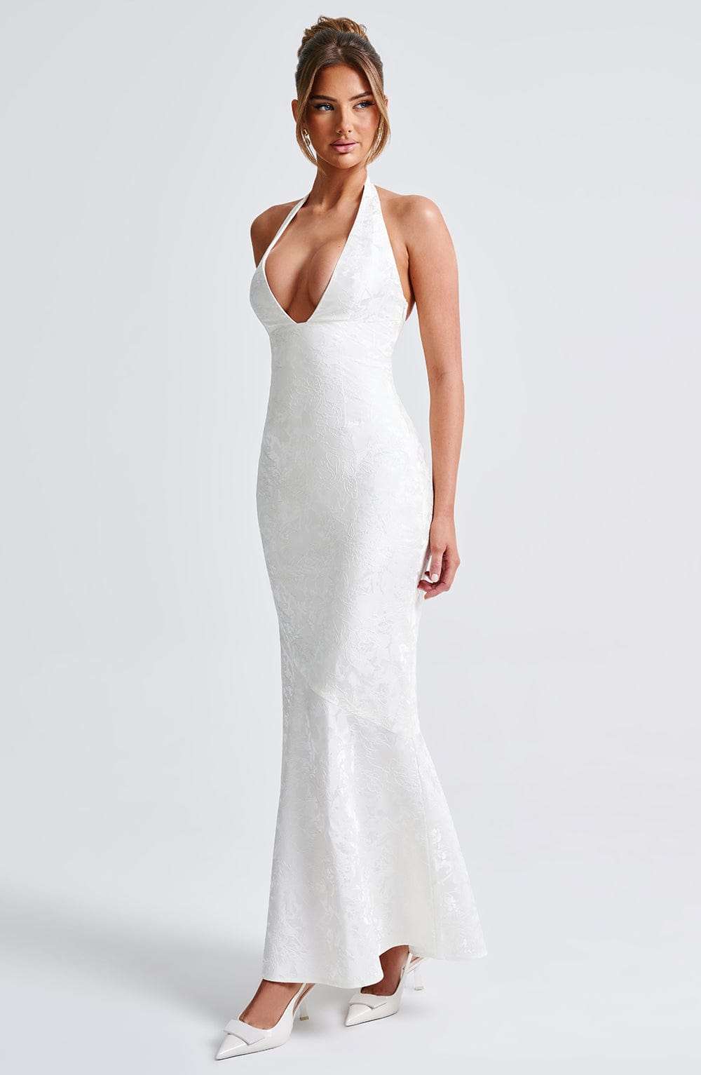 Josephine Maxi Dress - Ivory Ryvelle