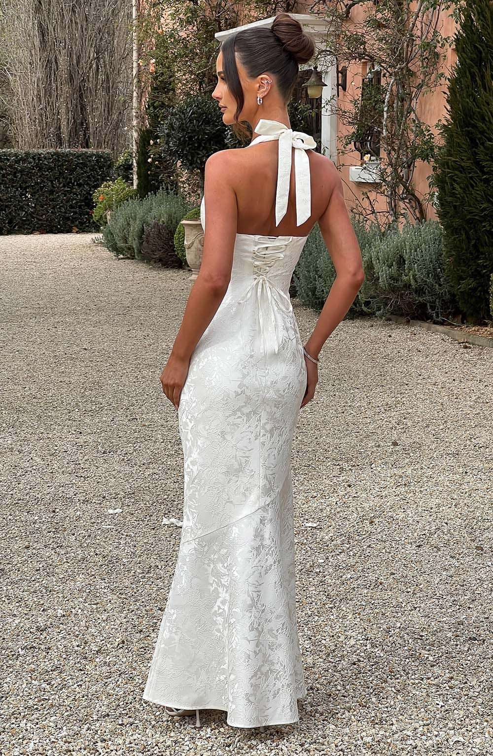 Josephine Maxi Dress - Ivory Ryvelle