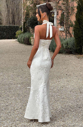 Josephine Maxi Dress - Ivory Ryvelle