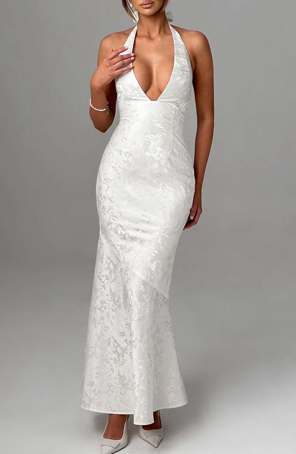 Josephine Maxi Dress - Ivory Ryvelle