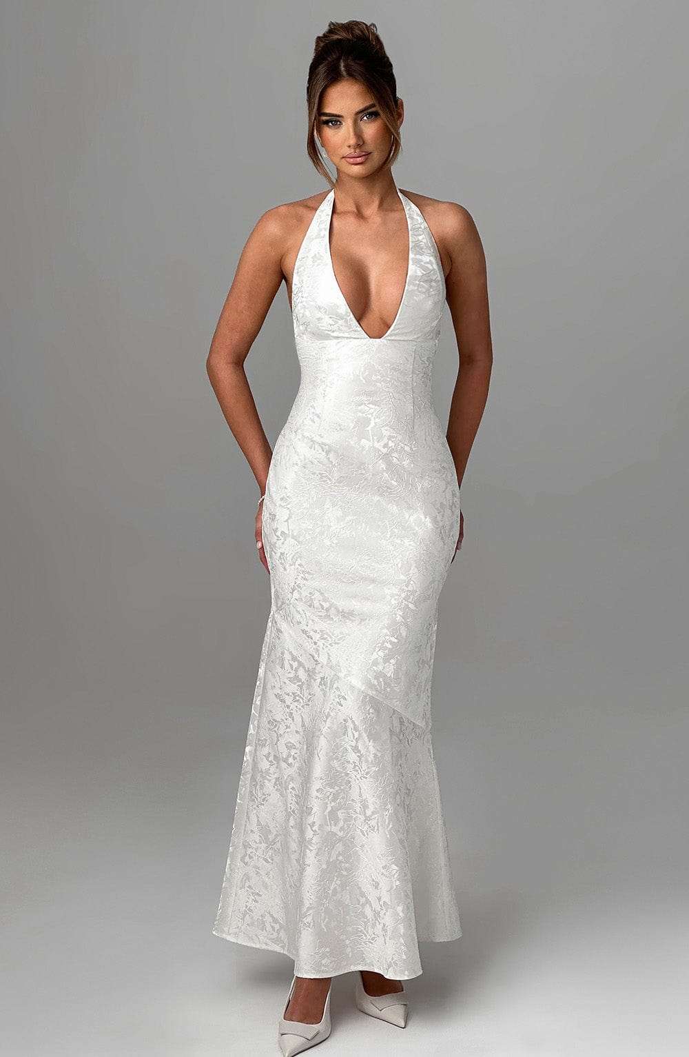 Josephine Maxi Dress - Ivory Ryvelle