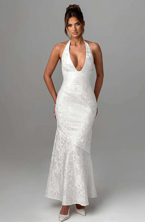 Josephine Maxi Dress - Ivory Ryvelle