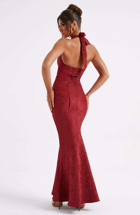 Josephine Maxi Dress - Red Ryvelle