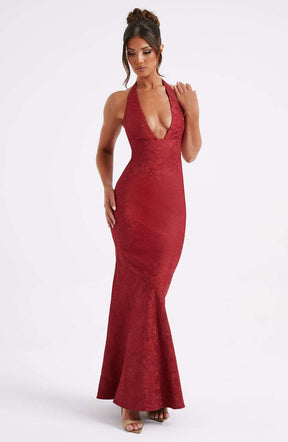 Josephine Maxi Dress - Red Ryvelle