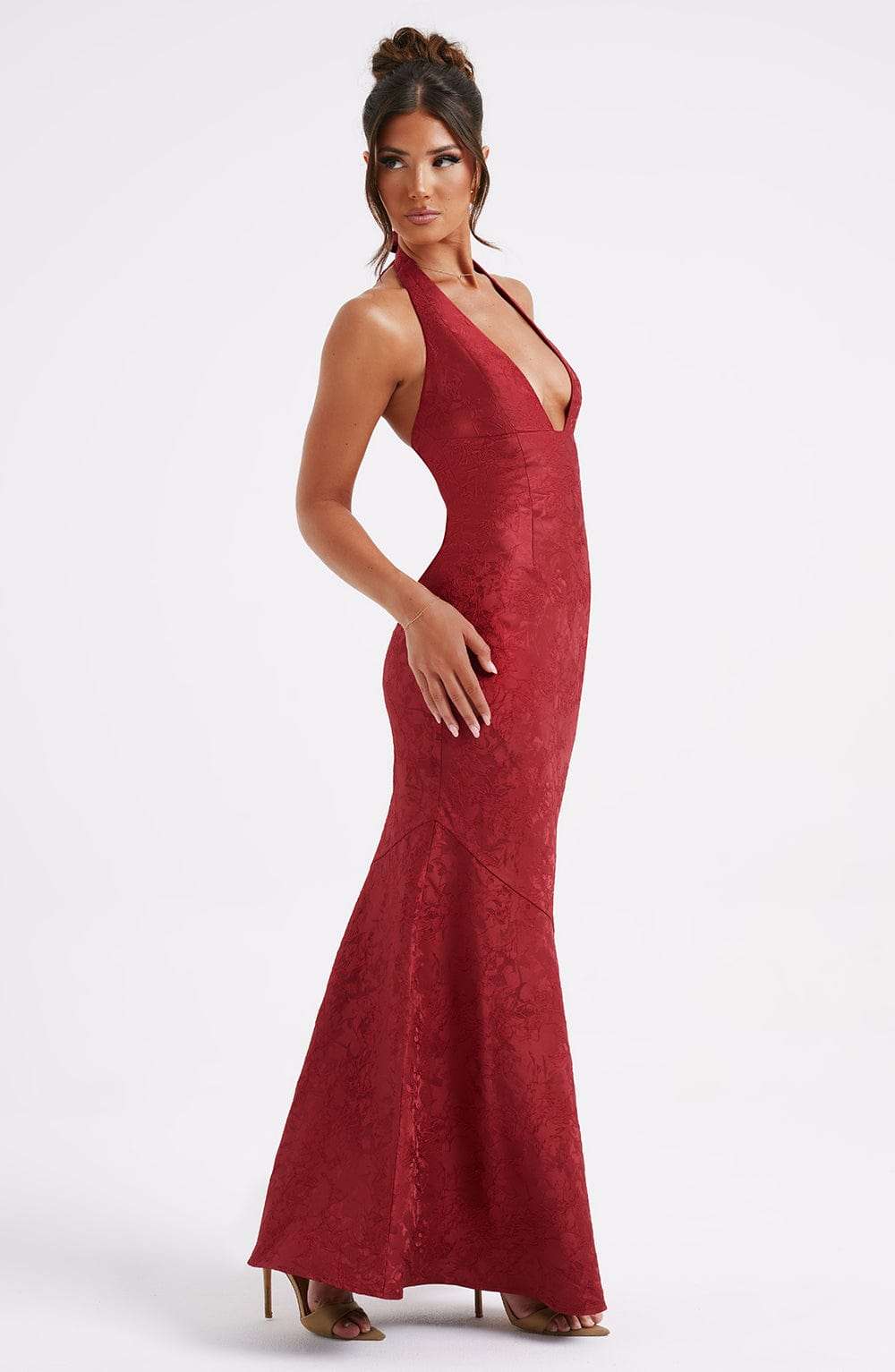 Josephine Maxi Dress - Red Ryvelle