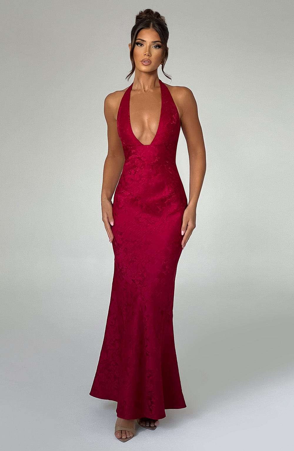 Josephine Maxi Dress - Red Ryvelle