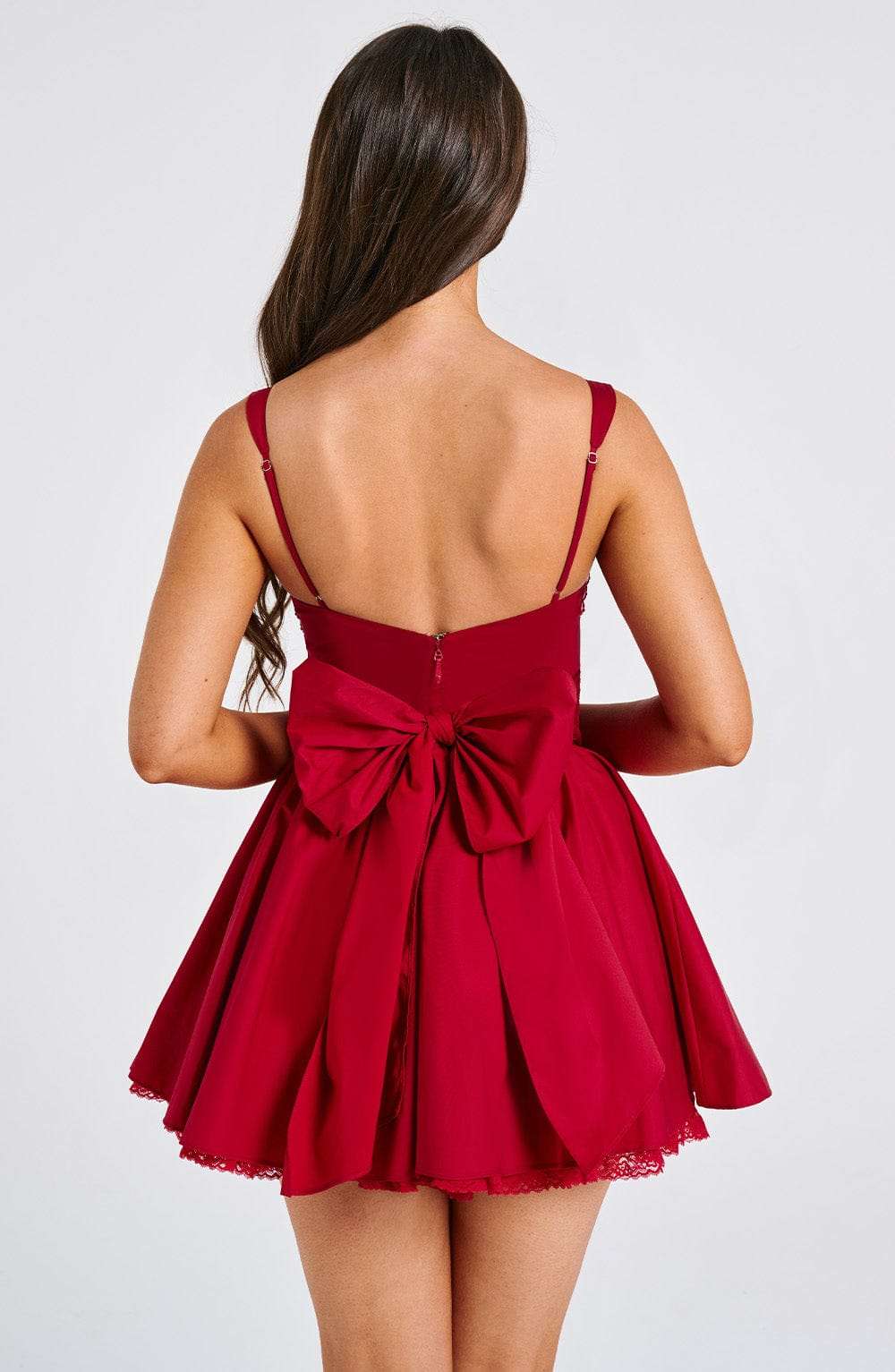 Josie Mini Dress - Red Ryvelle