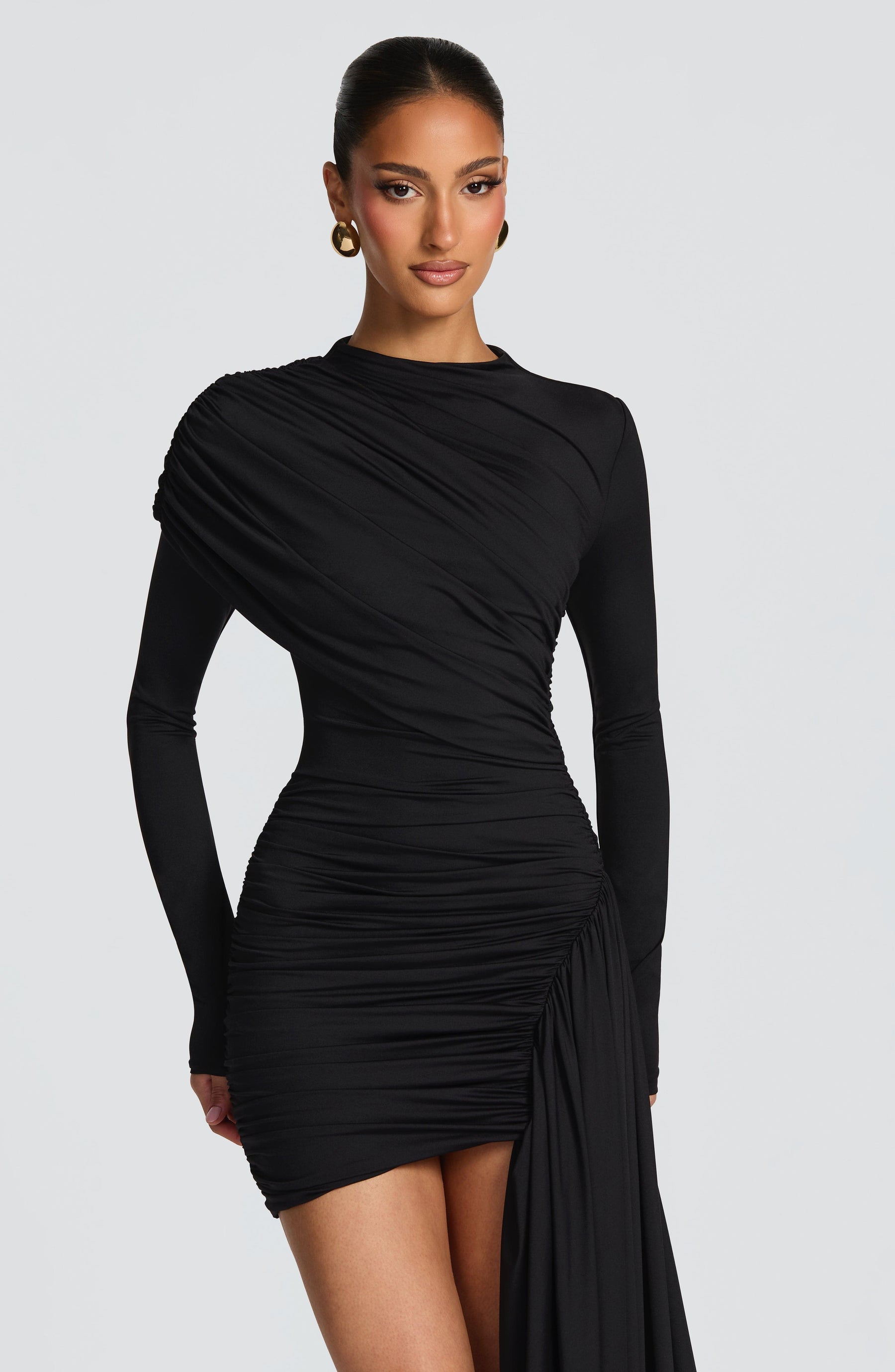 Jovanna Mini-Kleid – Schwarz