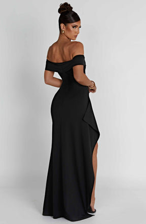 Joyce Maxi Dress - Black Ryvelle