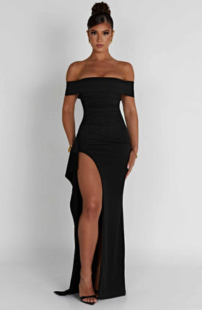 Joyce Maxi Dress - Black Ryvelle
