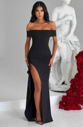 Joyce Maxi Dress - Black Ryvelle