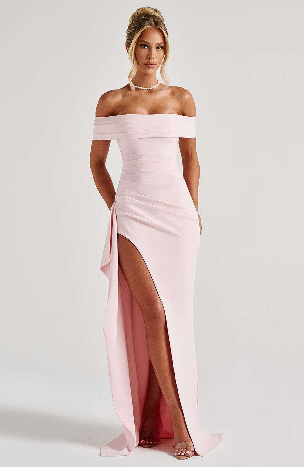 Joyce Maxi Dress - Blush Ryvelle