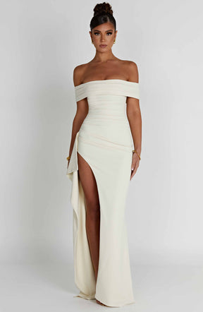 Joyce Maxi Dress - Ivory Ryvelle