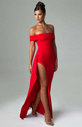 Joyce Maxi Dress - Red Ryvelle