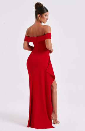 Joyce Maxi Dress - Red Ryvelle