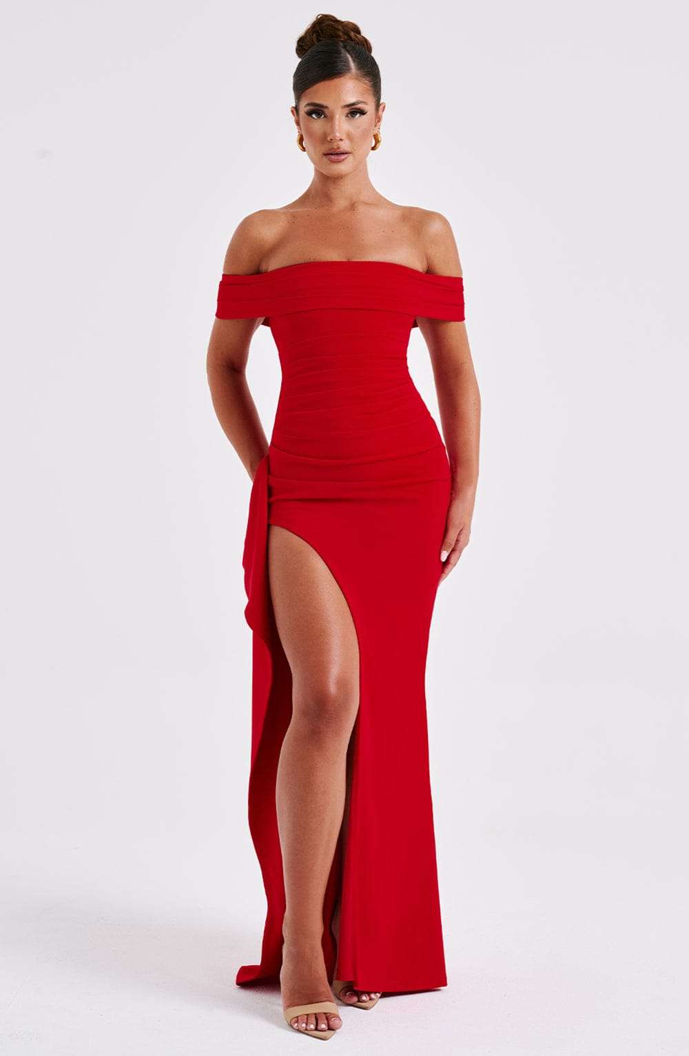 Joyce Maxi Dress - Red Ryvelle