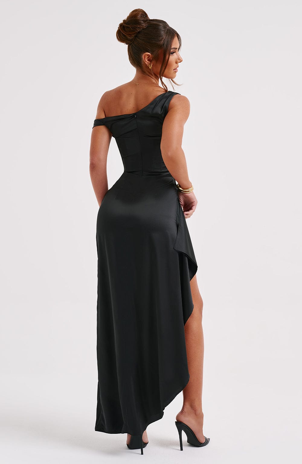 Juliene Maxikleid – Schwarz