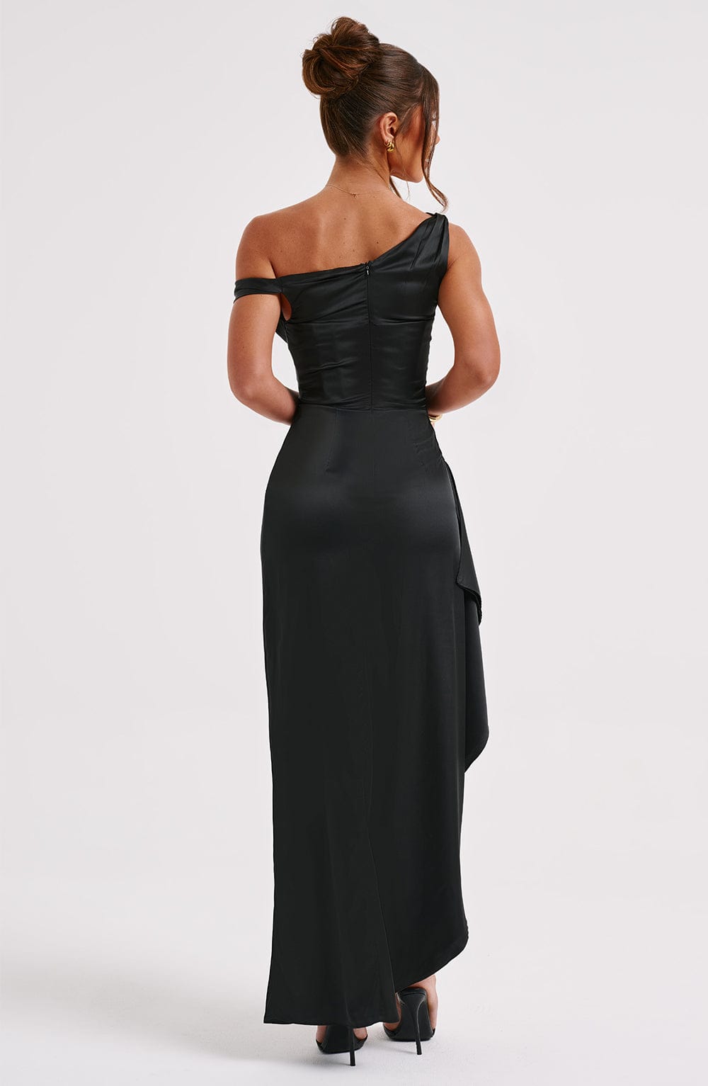 Juliene Maxikleid – Schwarz