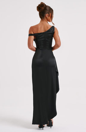Juliene Maxikleid – Schwarz