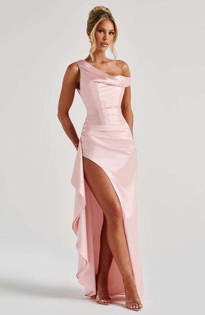 Juliene Maxi Dress - Blush Ryvelle
