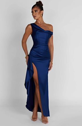 Juliene Maxi Dress - Navy Ryvelle