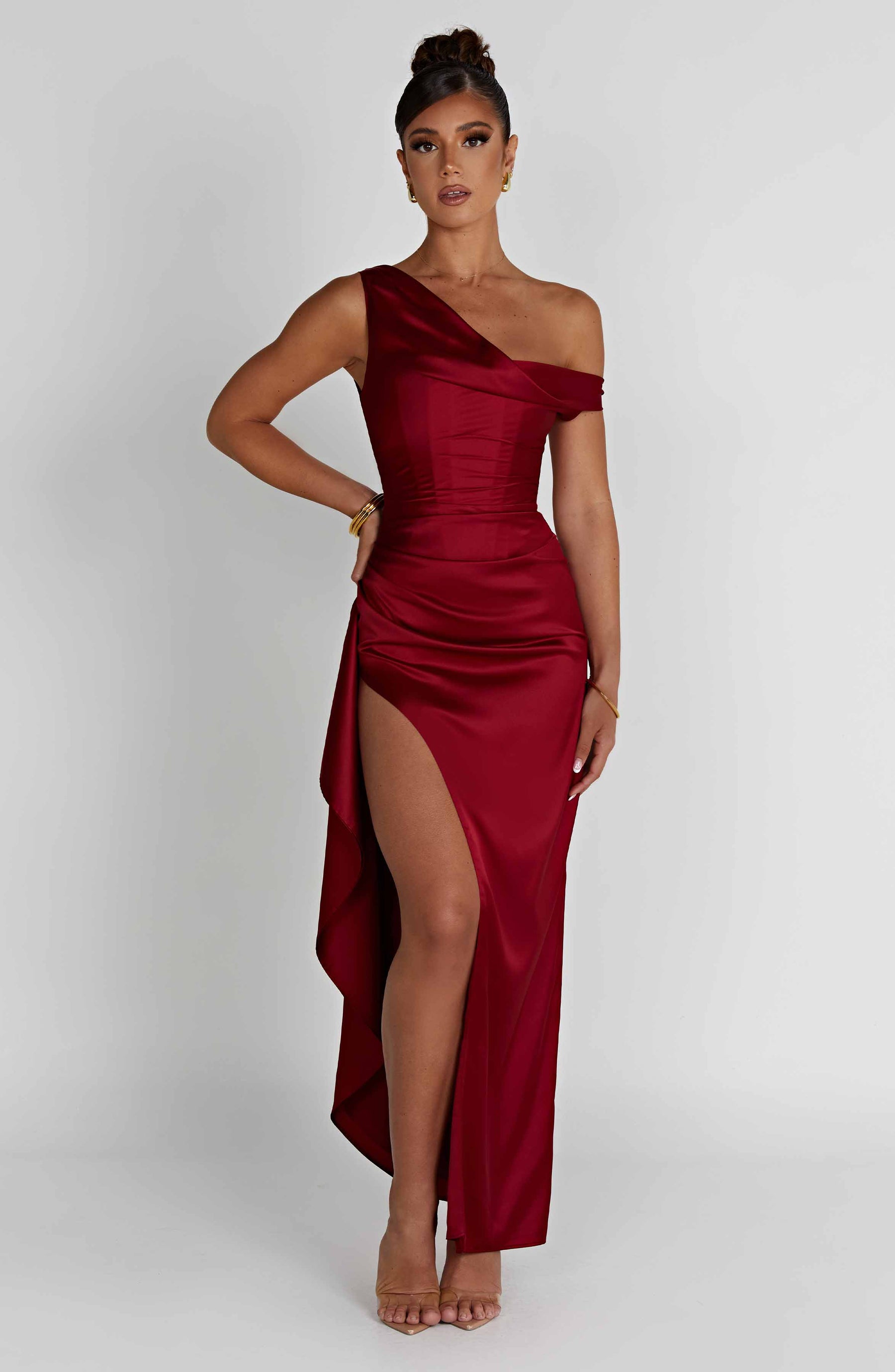 Juliene Maxi Dress - Wine Ryvelle