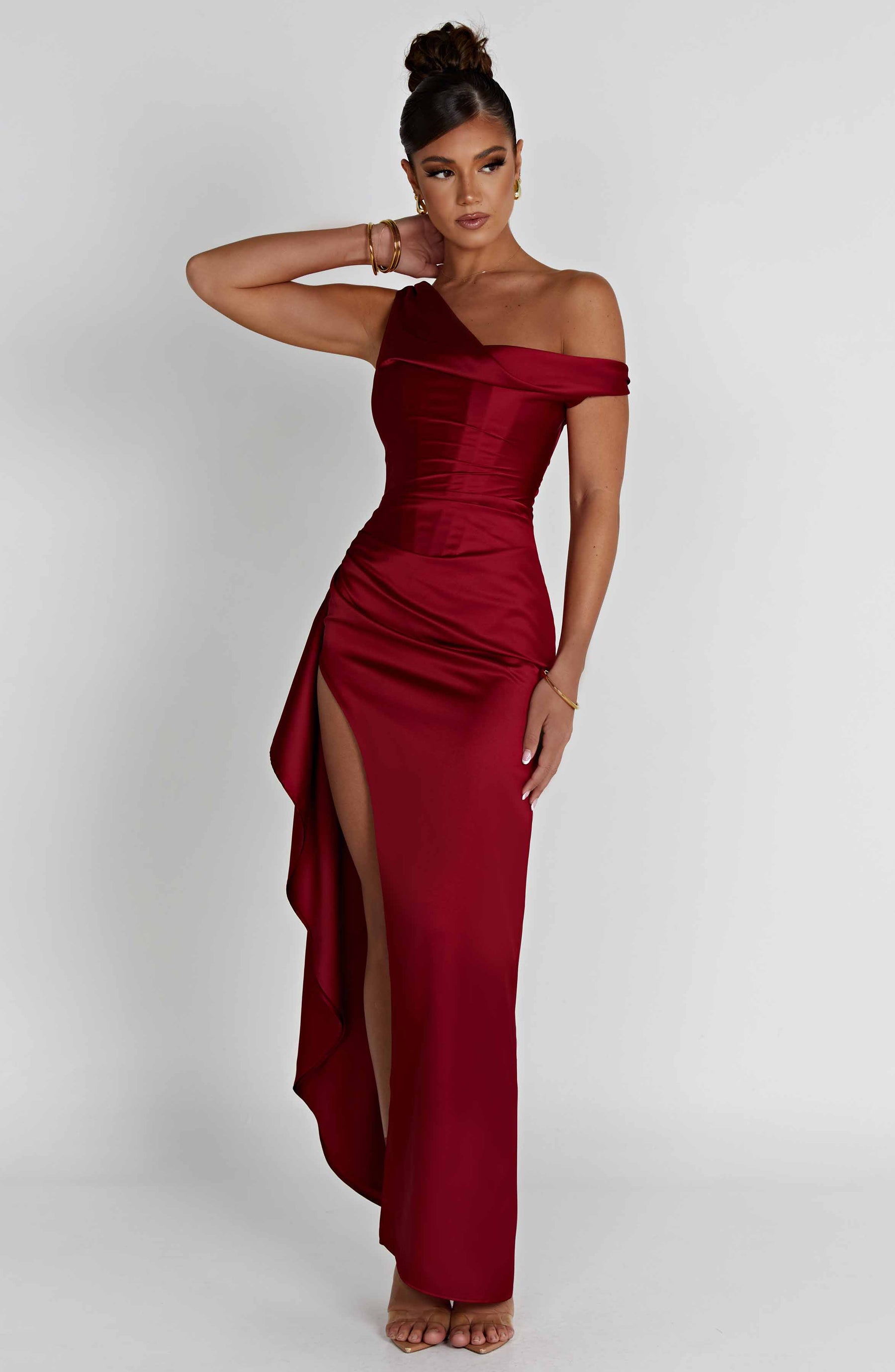Juliene Maxi Dress - Wine Ryvelle