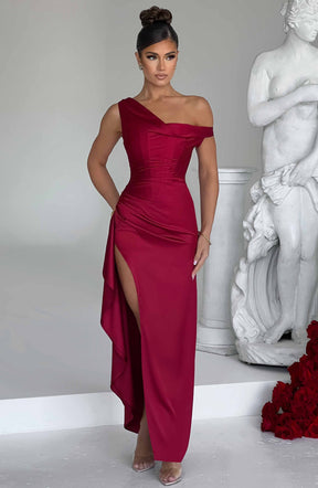 Juliene Maxi Dress - Wine Ryvelle