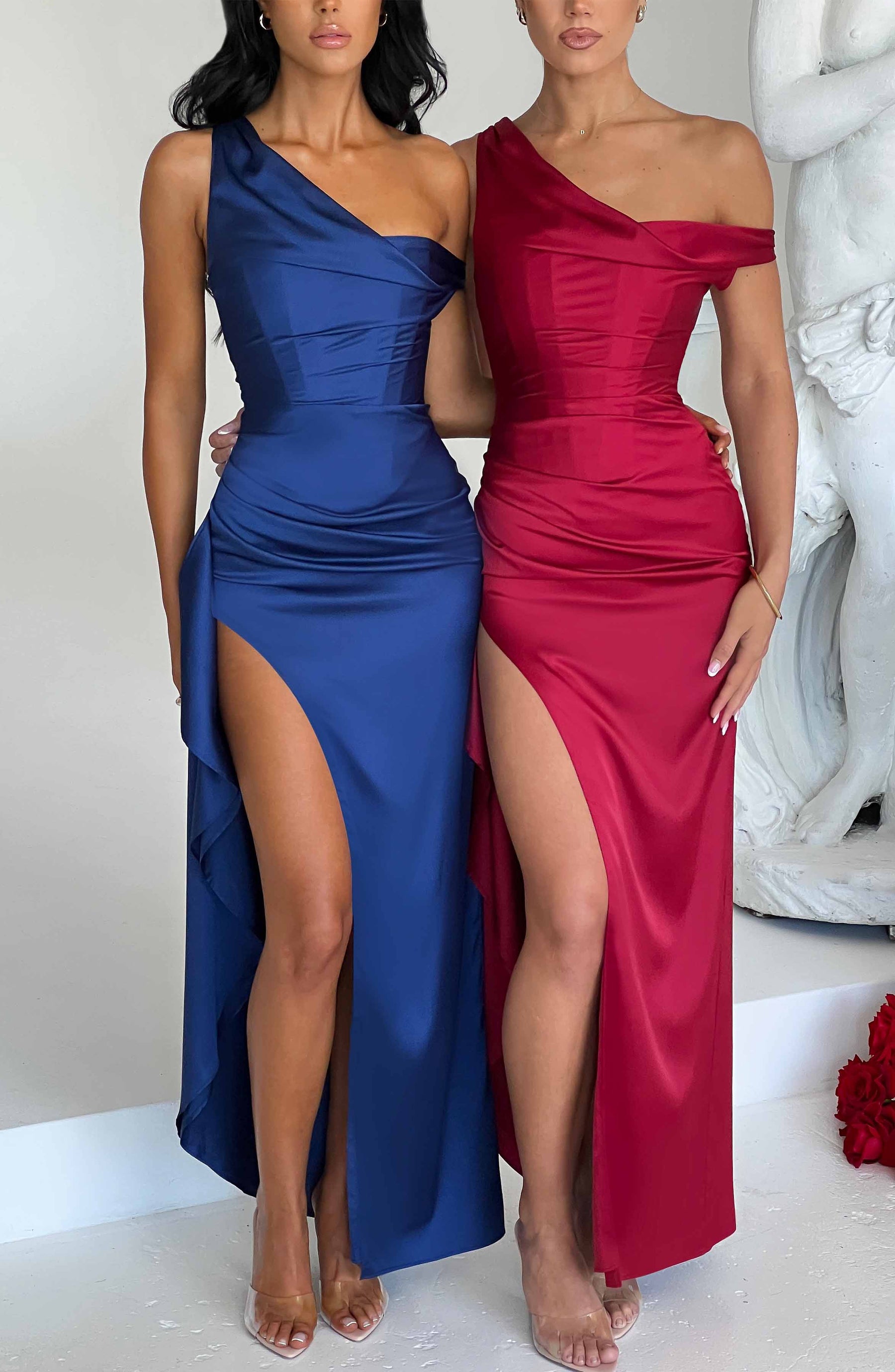 Juliene Maxi Dress - Wine Ryvelle