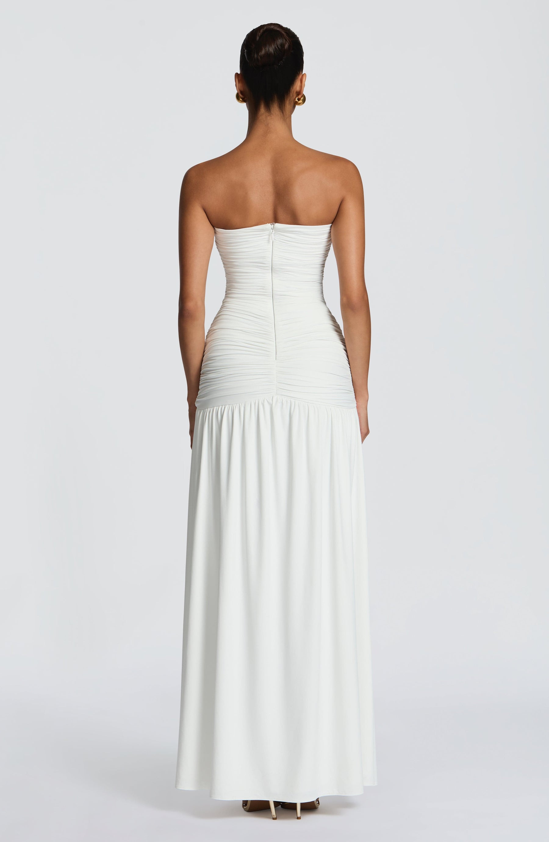 Junia Maxi Dress - White Ryvelle