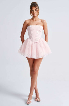 Justina Playsuit - Blush Ryvelle